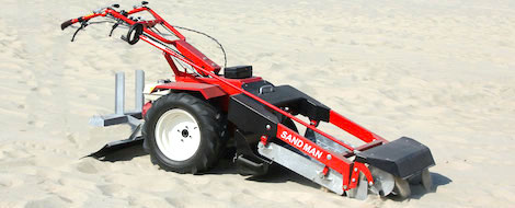 Beach Cleaning Equipment And Machines Sand Man Beach Cleaner