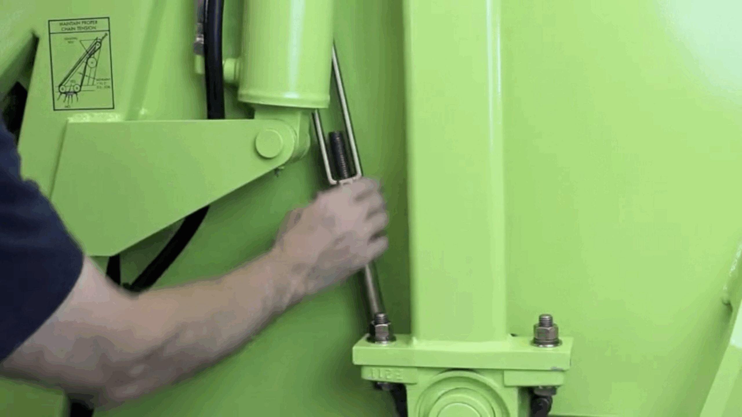#1 Your Dump Chains need adjustment if they are loose.