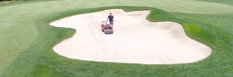 bunker stone picking