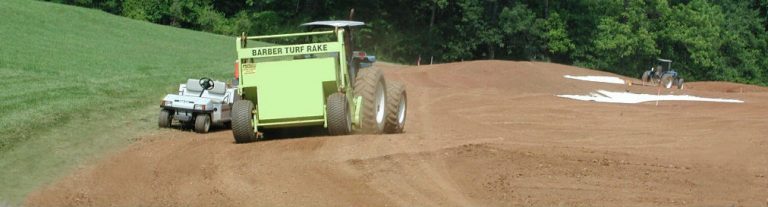 golf course creation stone picking