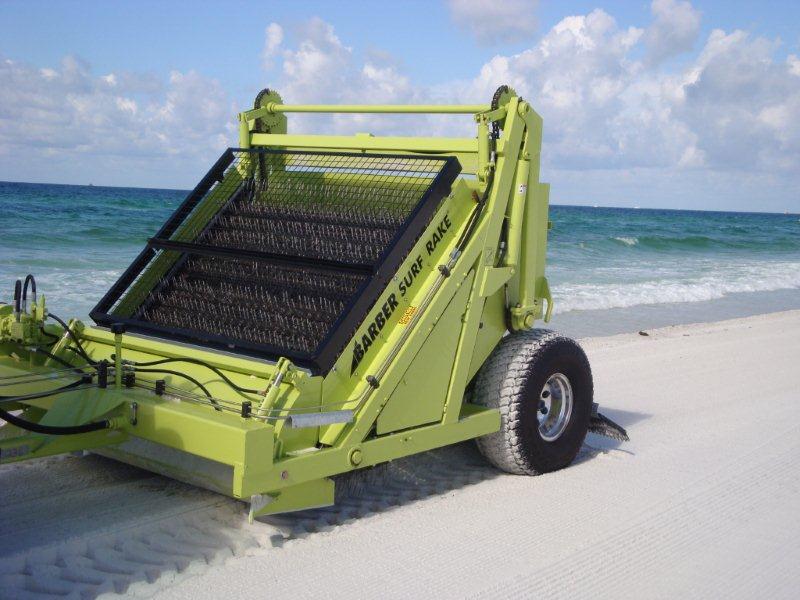 SURF RAKE beach cleaner machine