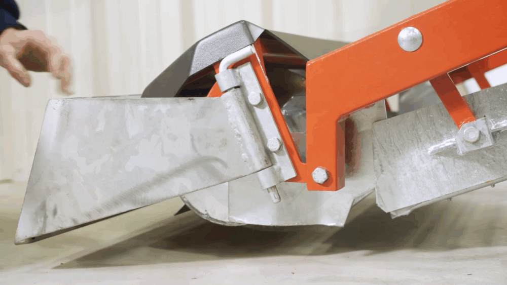 #5 Connect the Front Plow Attachment in the same way.