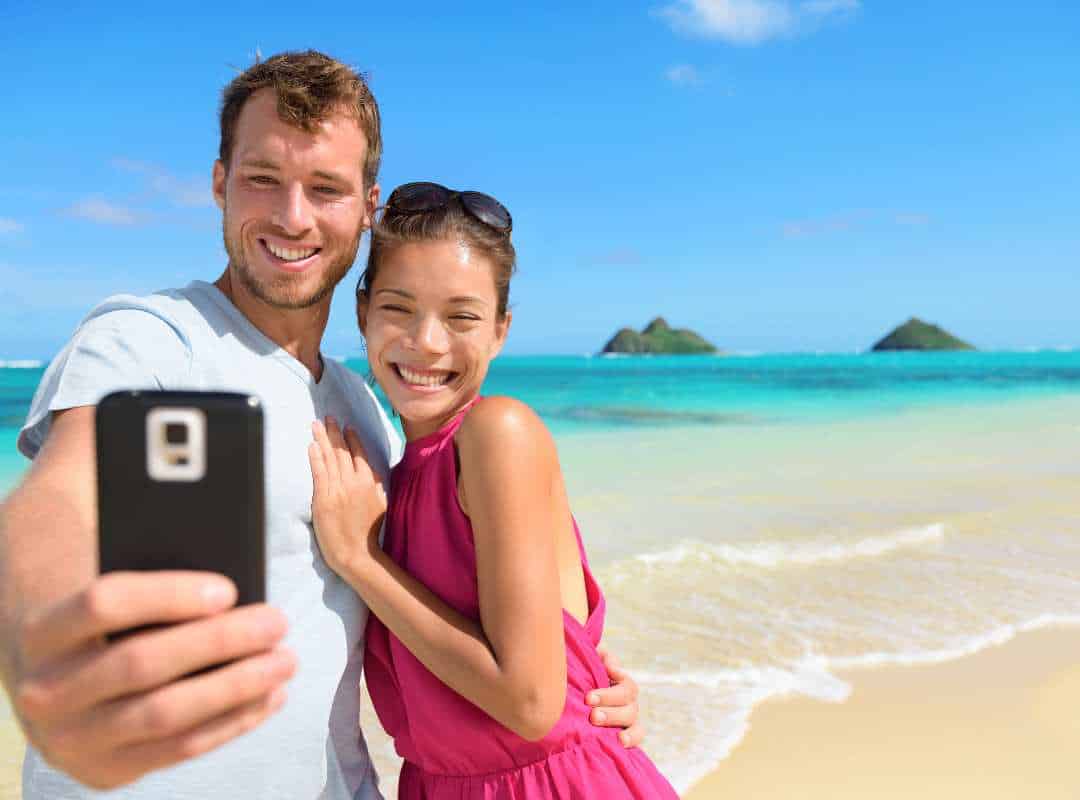 couple on the beach